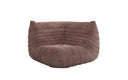 Designer Eckmodul Sofa-Sessel Calmo in Ribstof