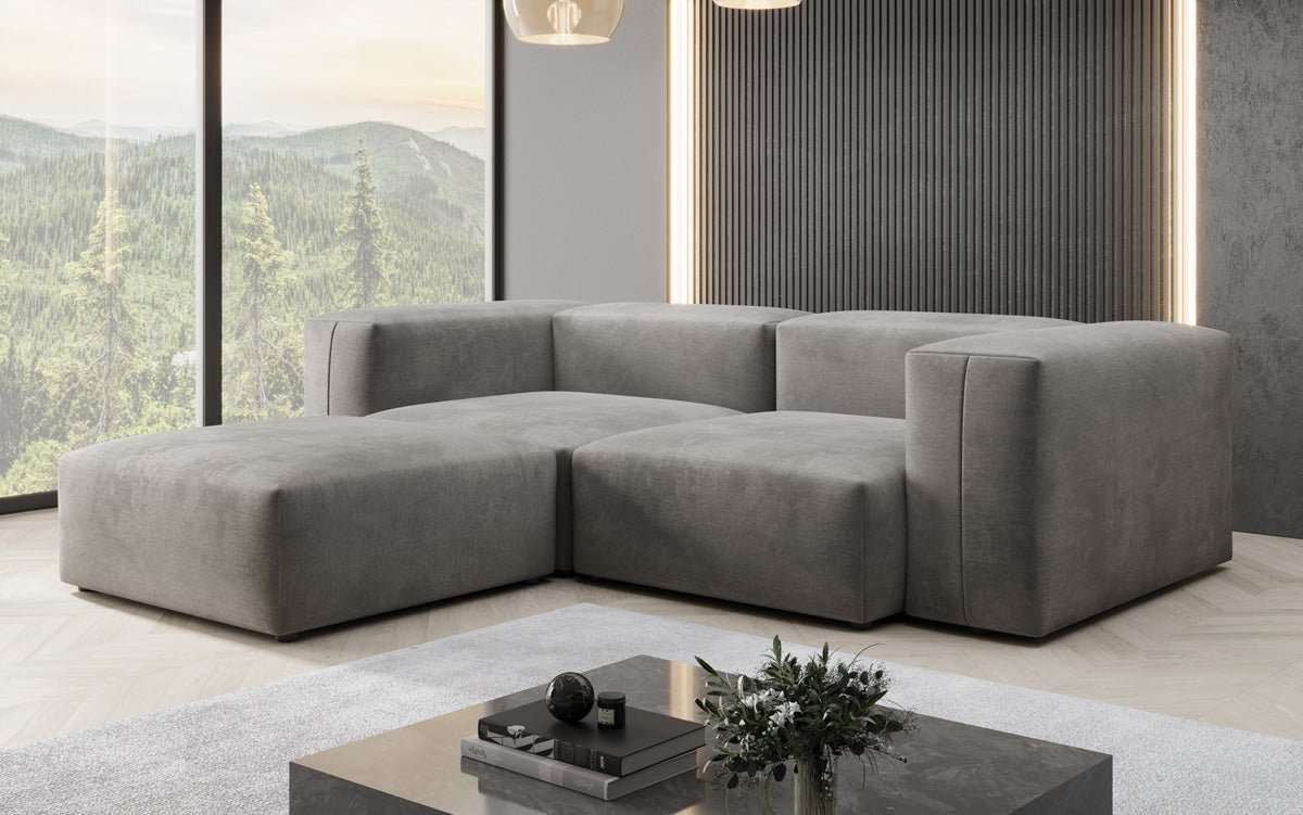 Ontwerper L Bank Snug Mini in Fluweel