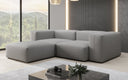 Designer-hoekbank Snug Mini in Stof