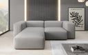 Designer-hoekbank Snug Mini in Stof