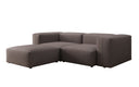 Designer-hoekbank Snug Mini in Stof