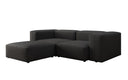 Designer-hoekbank Snug Mini in Stof