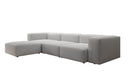 Designhoekbank Snug in Bouclé
