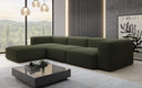 Designhoekbank Snug in Bouclé