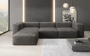 Designer hoekbank Snug in Fluweel
