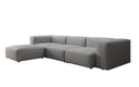 Designer-hoekbank Snug in Stof
