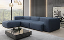 Designer-hoekbank Snug in Stof