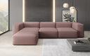 Designer-hoekbank Snug in Stof