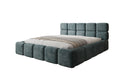 Designer gestoffeerd bed Matilda Ribstof met opbergruimte