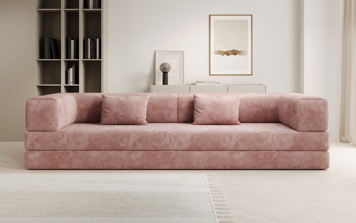 Designer Sofa Lazy 3-zits XXL in Corduroy