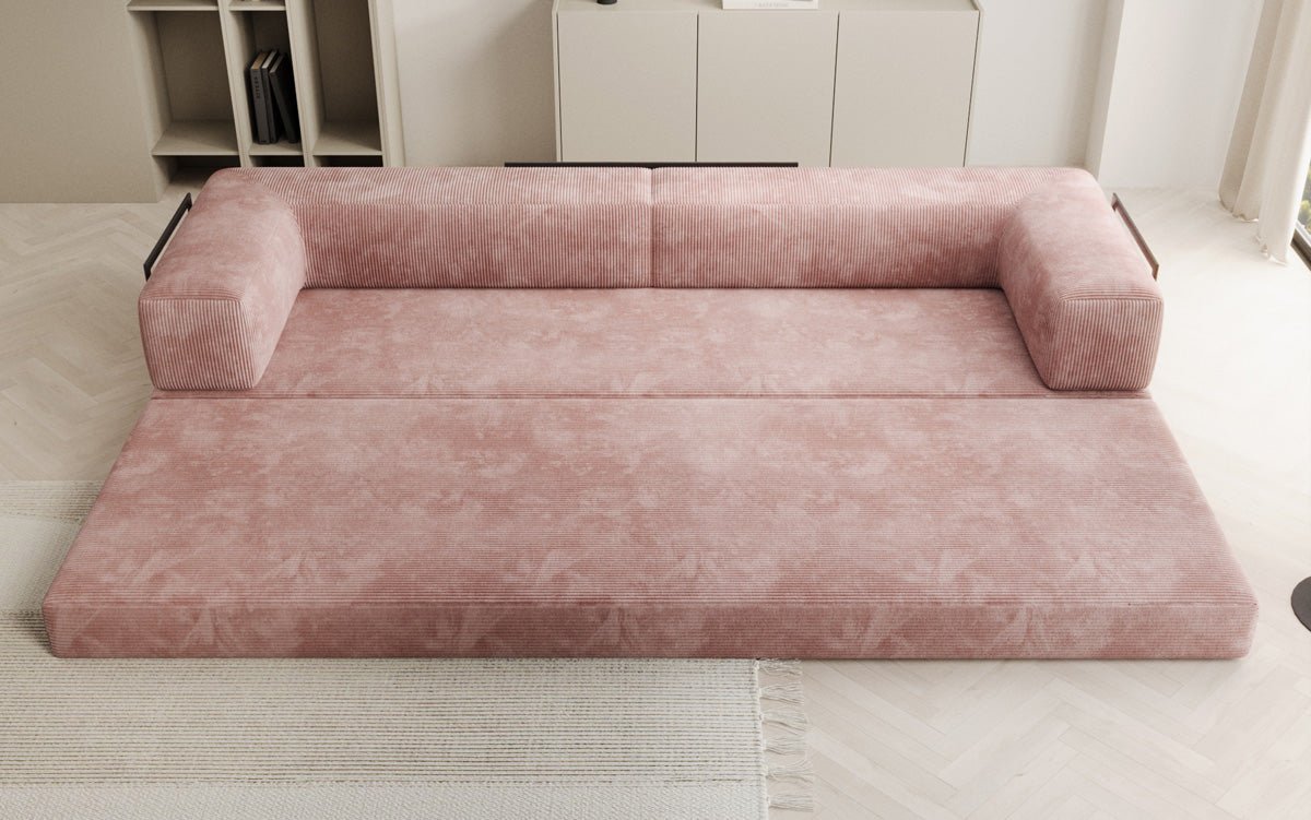 Designer Sofa Lazy 3-zits XXL in Corduroy