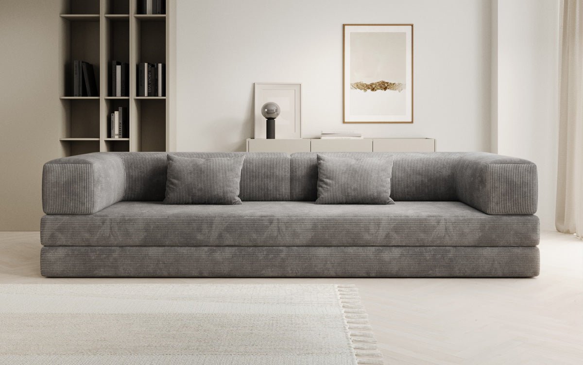 Designer Sofa Lazy 3-zits XXL in Corduroy