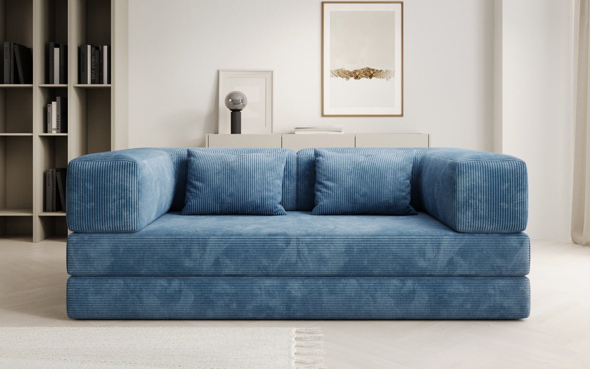 Designer Sofa Lazy 3-zits in Corduroy