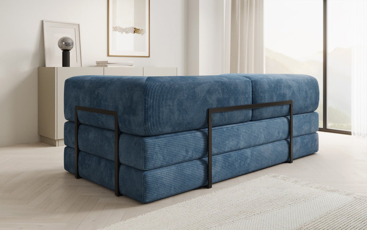 Designer Sofa Lazy 3-zits in Corduroy