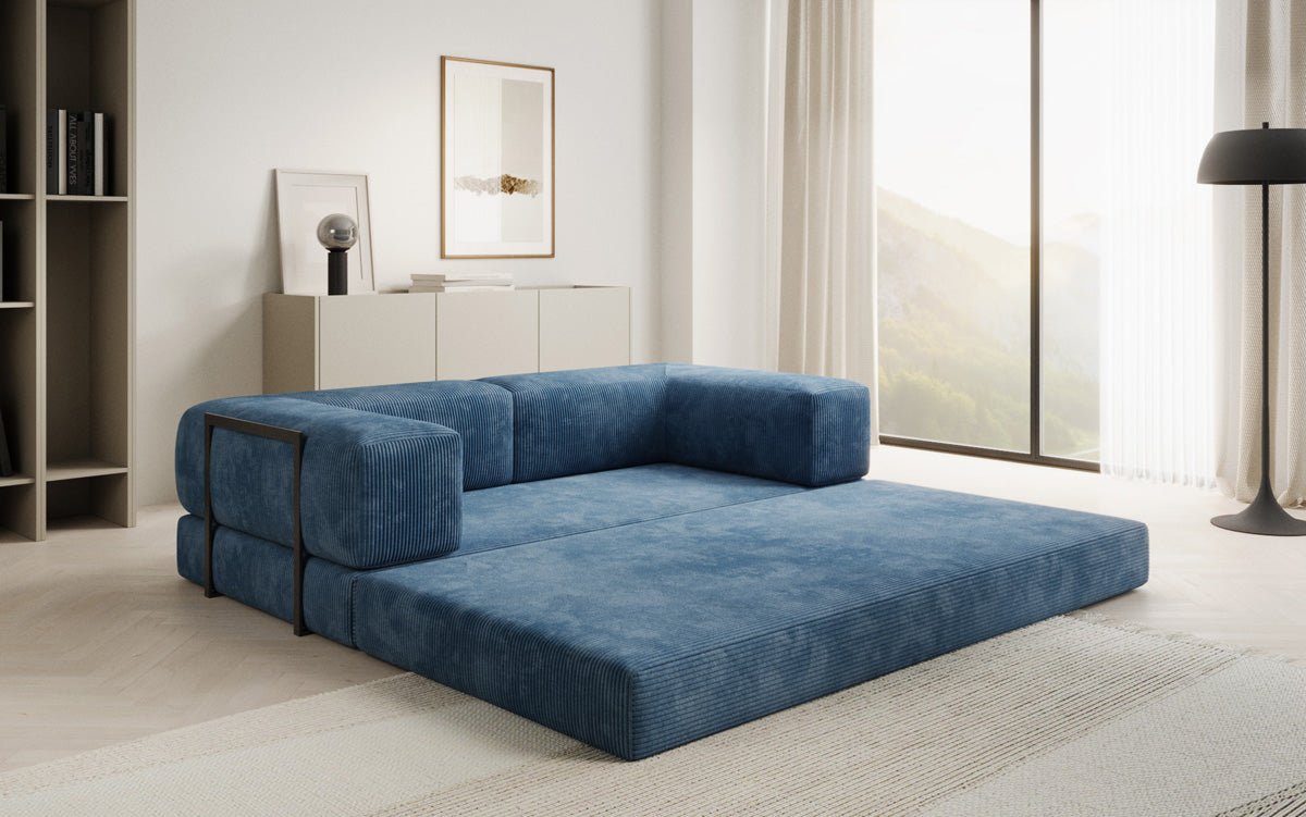 Designer Sofa Lazy 3-zits in Corduroy