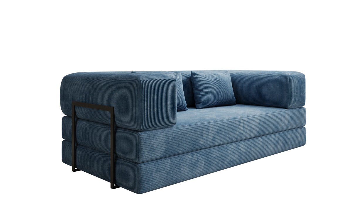 Designer Sofa Lazy 3-zits in Corduroy