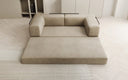 Designer Sofa Lazy 3 Sitzer in Samt