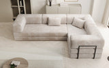 Designer Sofa Lazy L geschlossen in Cord