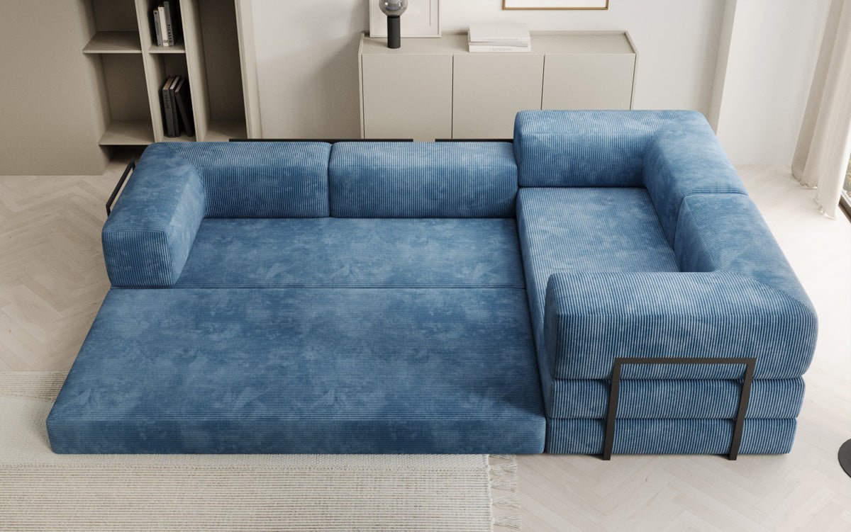 Designer Sofa Lazy L gesloten in Cord