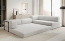 Designer Sofa Lazy L in Bouclé