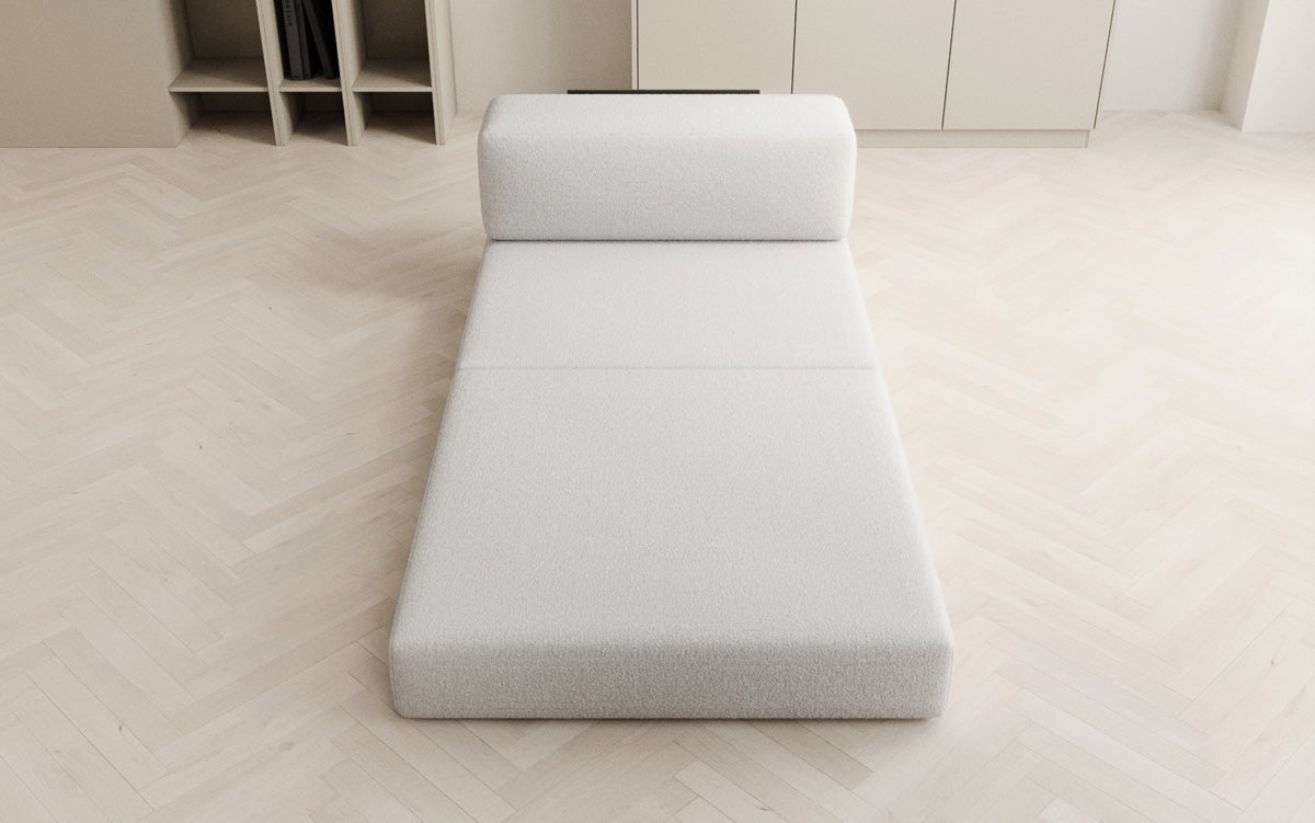 Designerbank Middenmodule Lazy in Bouclé