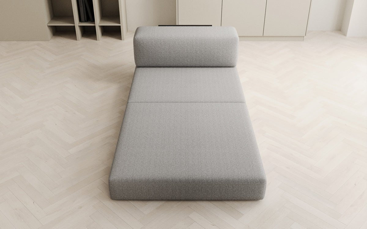 Designerbank Middenmodule Lazy in Bouclé