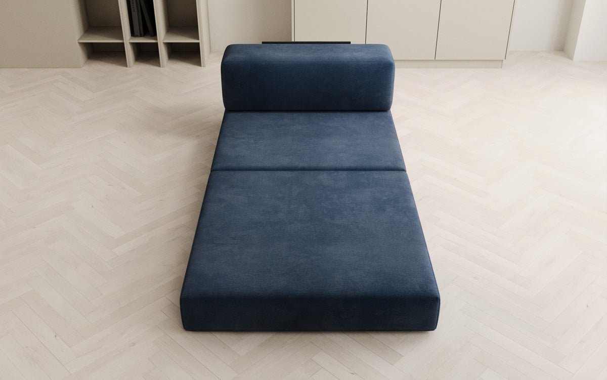 Designerbank middenmodule Lazy in Fluweel