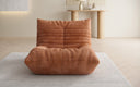 Designer Sofa-fauteuil Calmo in Ribstof