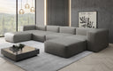 Designer U Bank Snug van echt leer