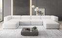 Designer U Bank Snug van echt leer