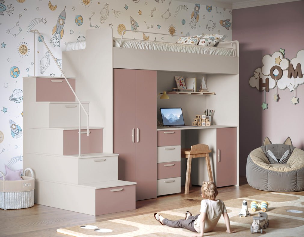 Kinderhoogslaper Dream matte afwerking