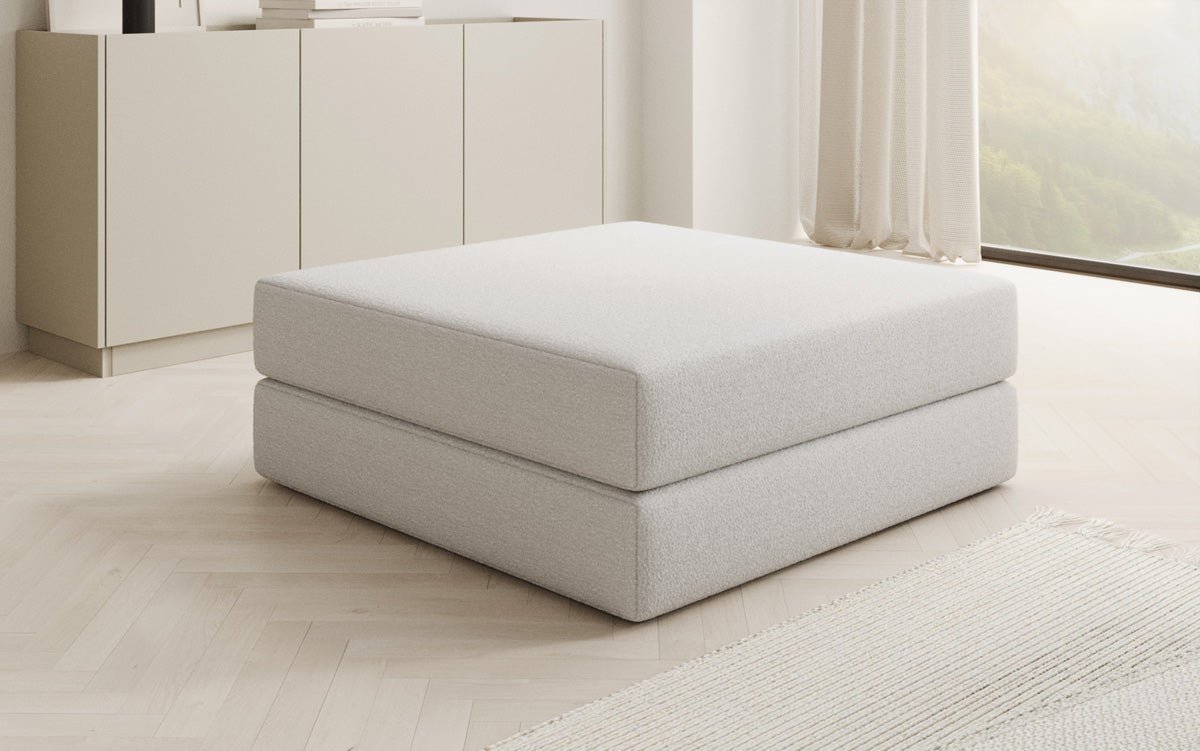 Extra hoes voor Sofa Lazy in Bouclé