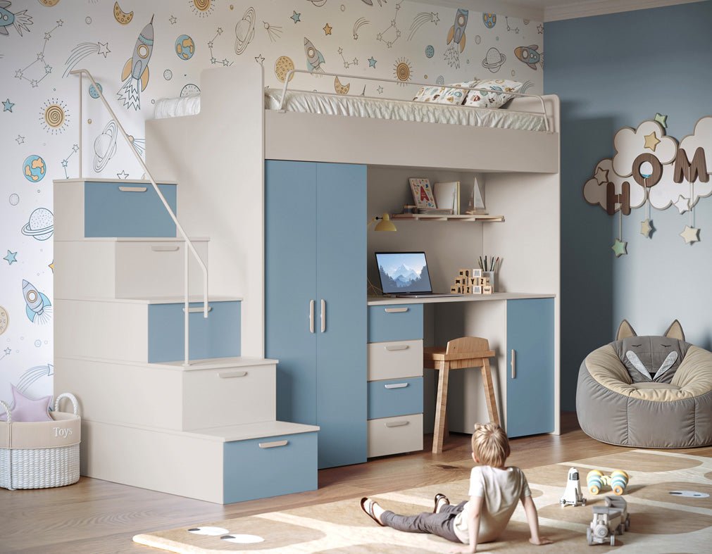Kinderhoogslaper Dream matte afwerking