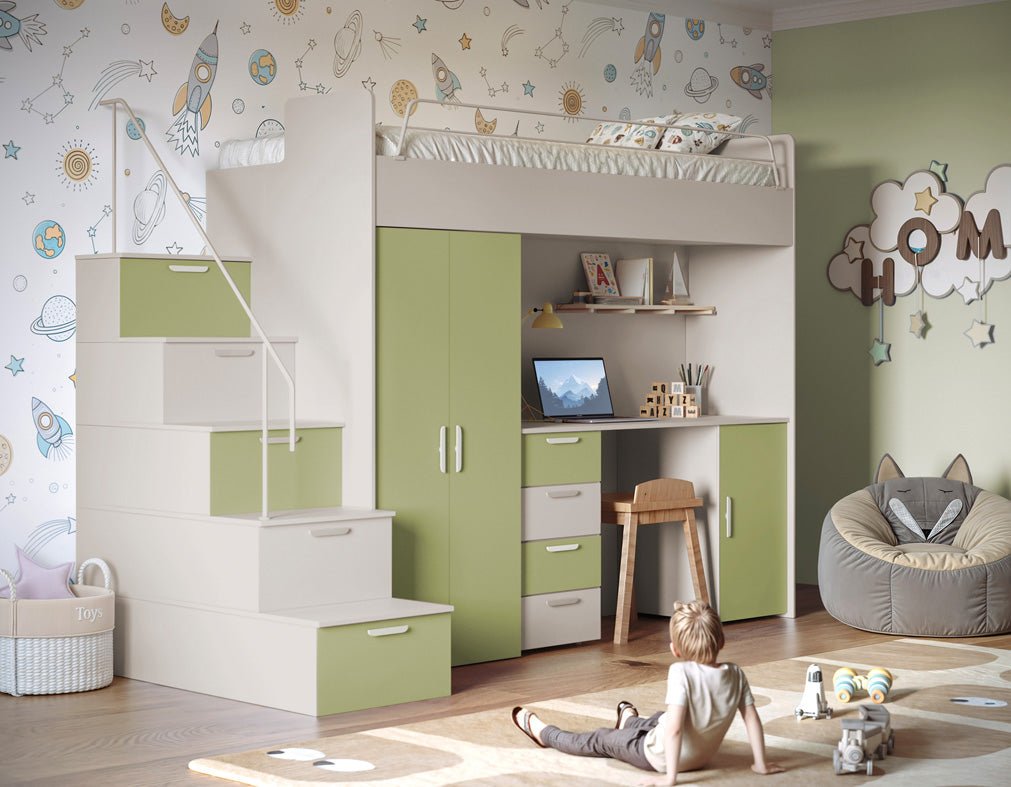 Kinderhoogslaper Dream matte afwerking