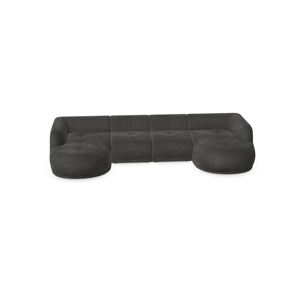 Modulair Sofa Gio - Jouw gewenste configuratie KH9QWE