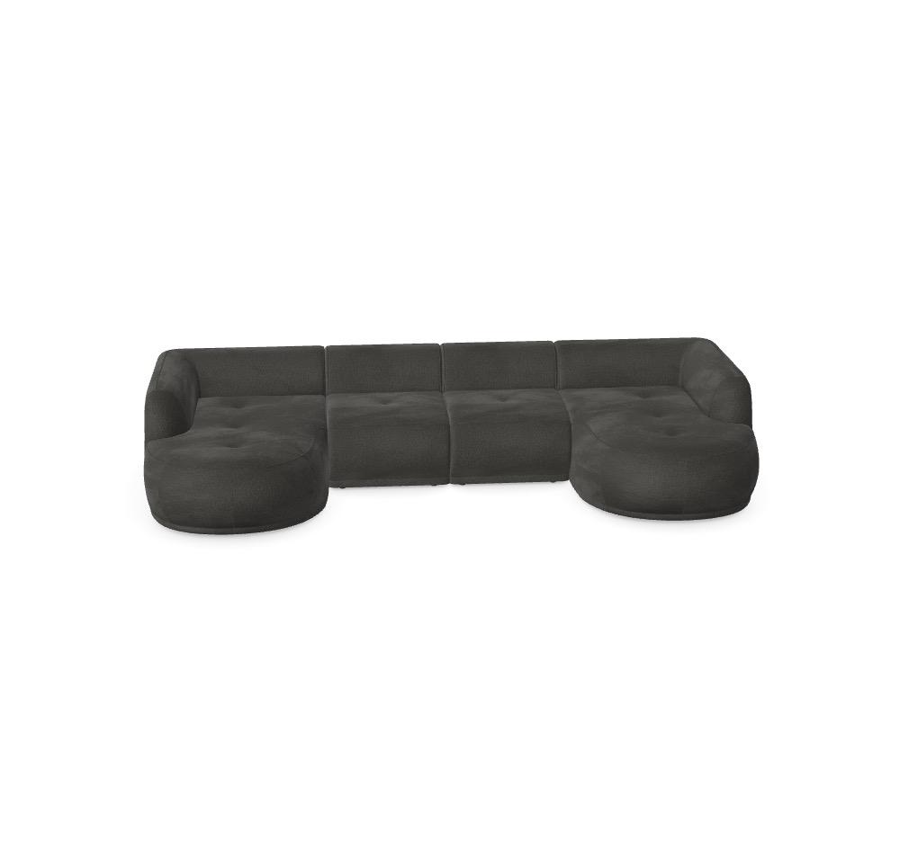 Modulair Sofa Gio - Jouw gewenste configuratie OBLI0R
