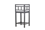 Garten Ablagetisch Vani – Outdoor-Küchenmodul mit Stein-Arbeitsfläche