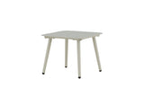 Garten-Couchtisch Dalia - Verfügbar in Schwarz und Beige/Aluminium