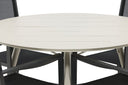 Garten Essgruppe Orlena – 5-teiliges Set in Beige/Schwarz