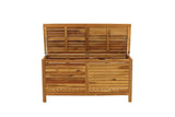 Garten Kissenbox Melissa - Aus Akazie in Natur-Optik