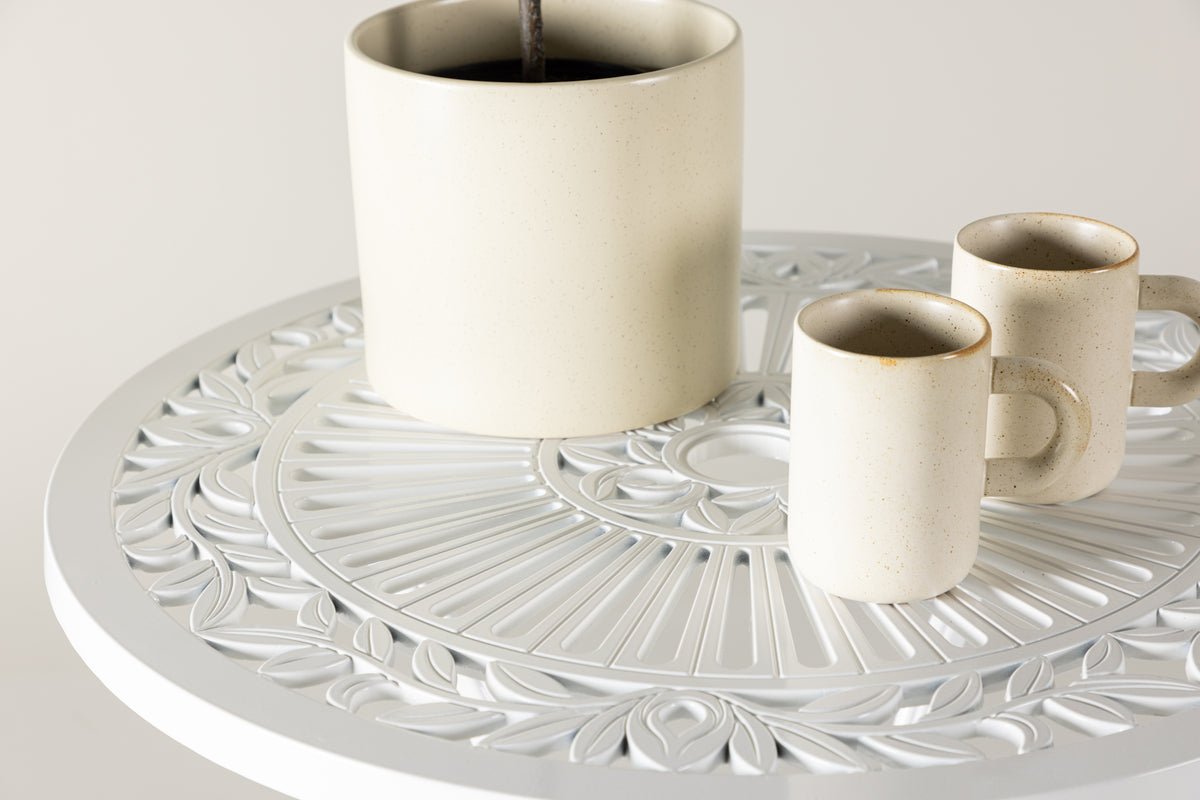 Garten Loungeset Elyra – 3-teiliges Set mit Stühlen & Tisch in 2 Farben