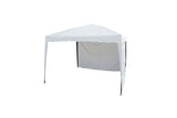 Garten Pavillon Oasis - mit weißem Dach und Wänden aus Polyester