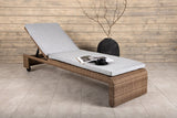 Garten Sonnenliege Irina - aus Rattan