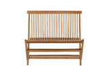 Gartenbank Doka - Praktisch klappbar aus Teakholz