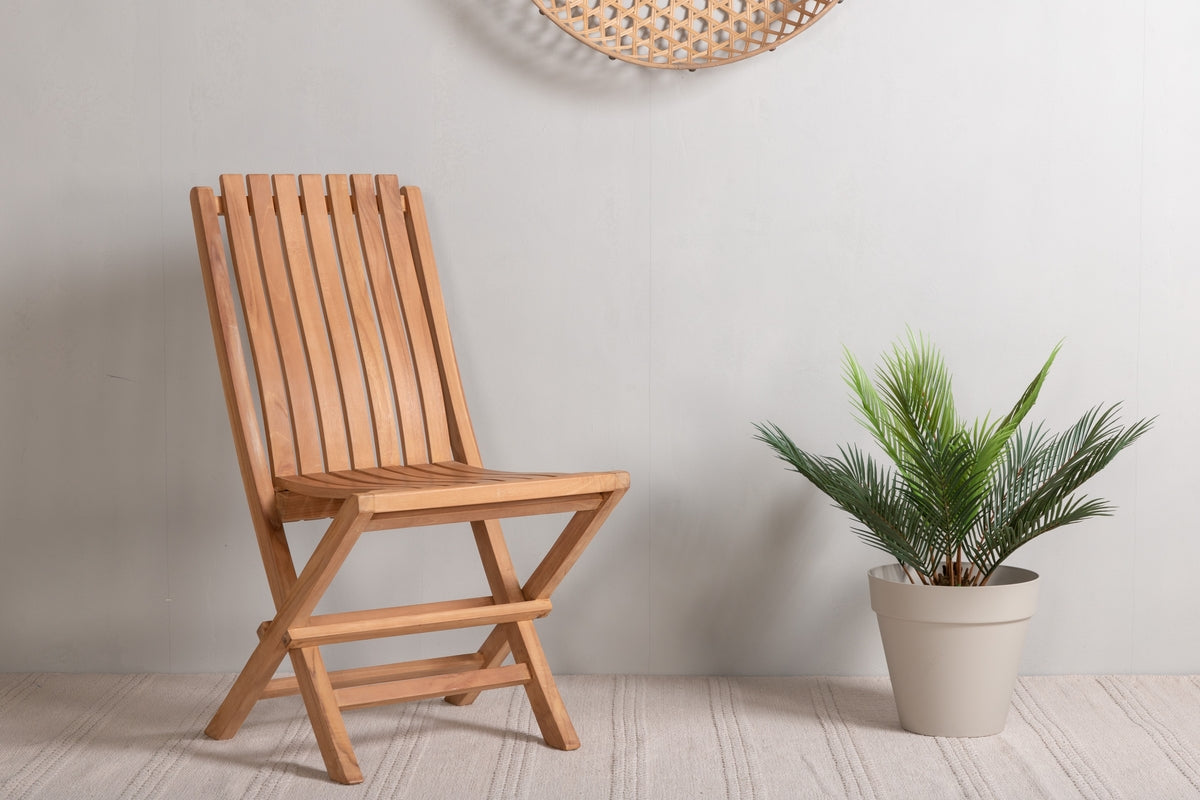 Tuinstoel Coral - inklapbare stoel van teakhout