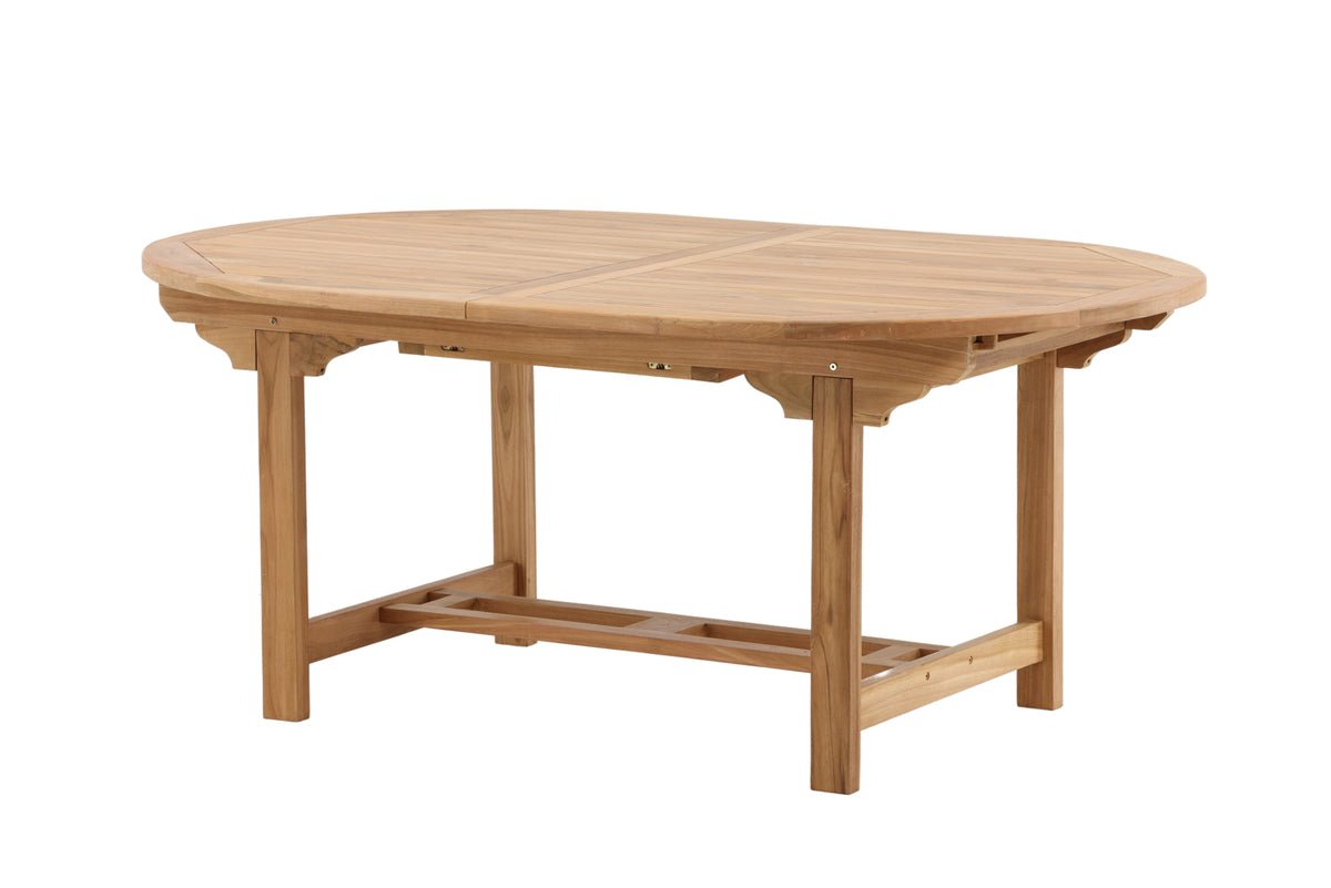 Gartentisch Navira - ein ovaler Esstisch aus Teakholz