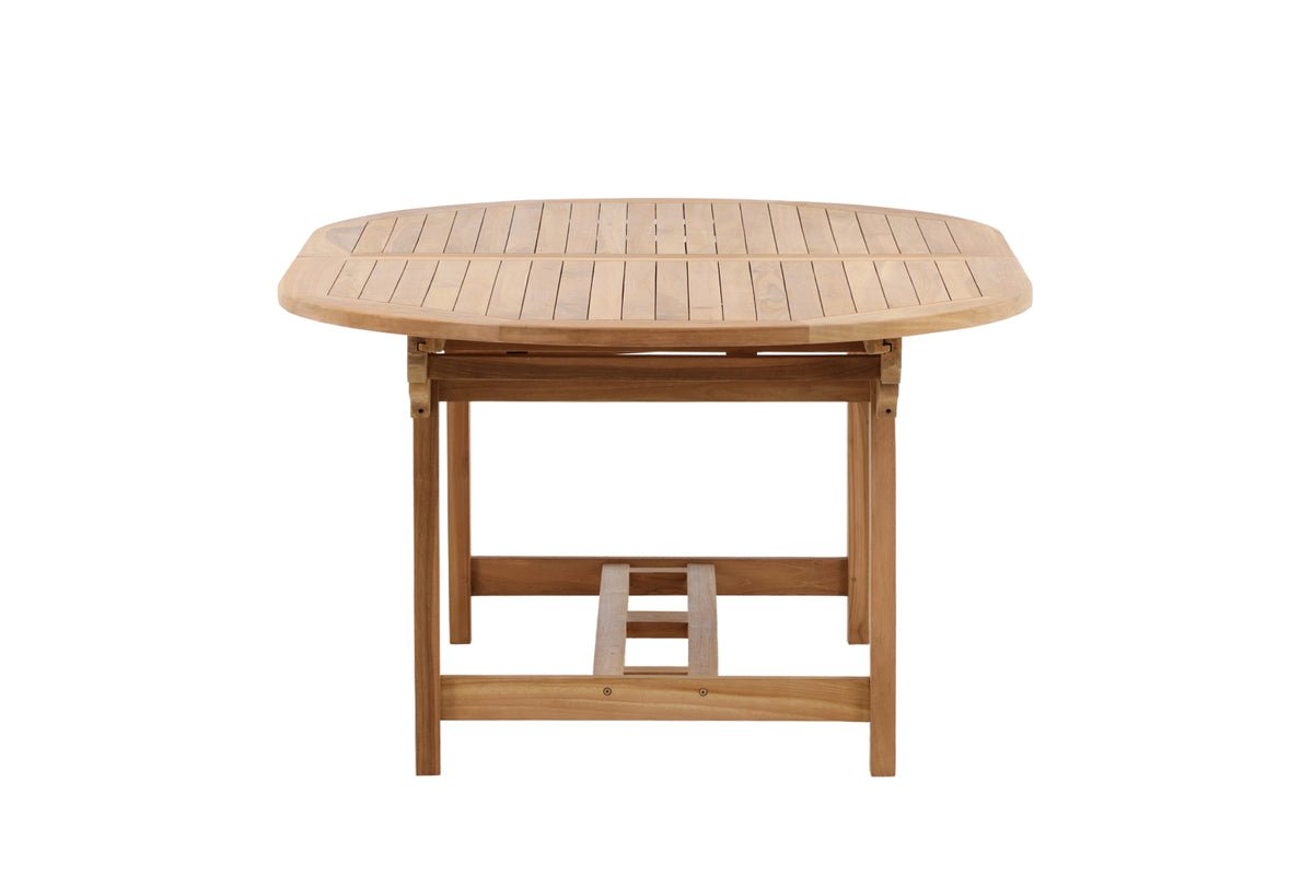 Gartentisch Navira - ein ovaler Esstisch aus Teakholz