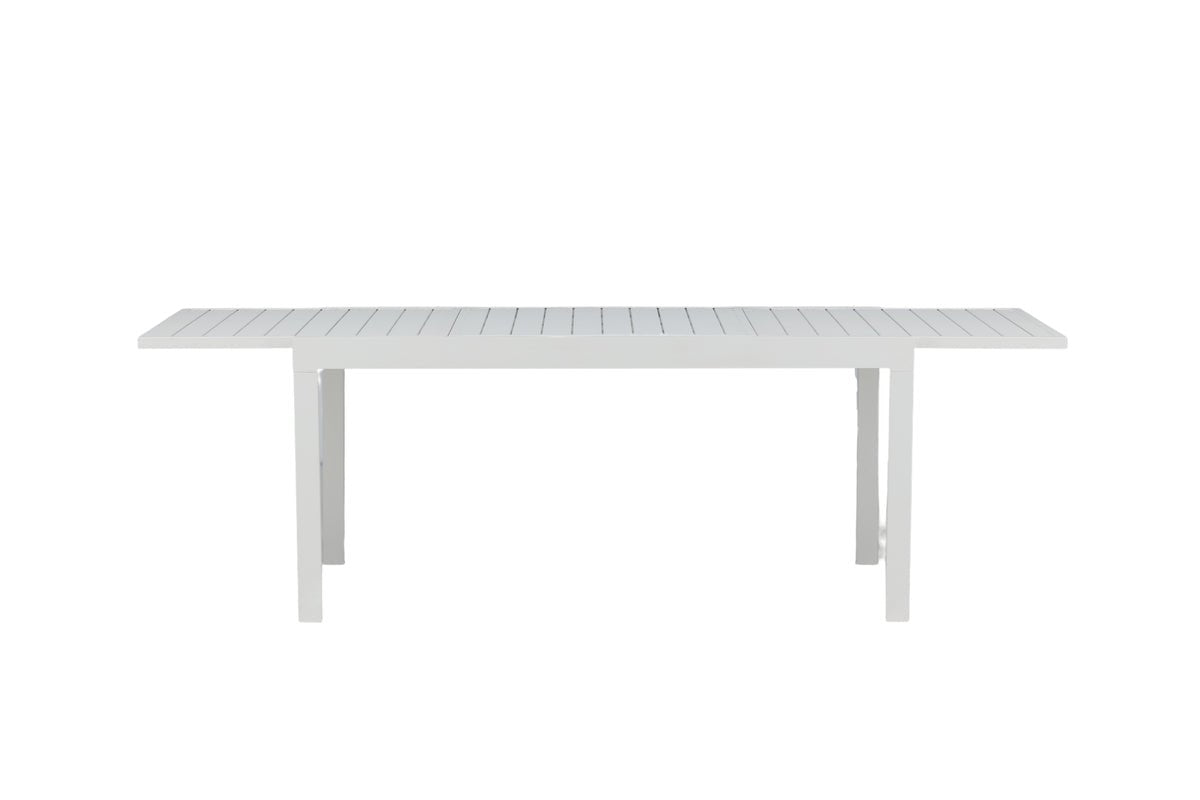 Gartentisch Nohani - ausziehbarer Esstisch gefertigt aus robustem Aluminium