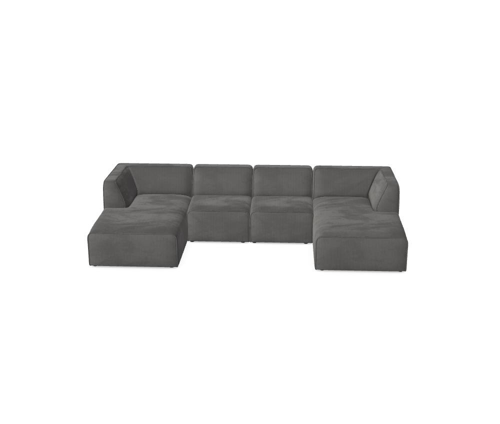Modulair Sofa Hugg - Jouw gewenste configuratie 1G18JY