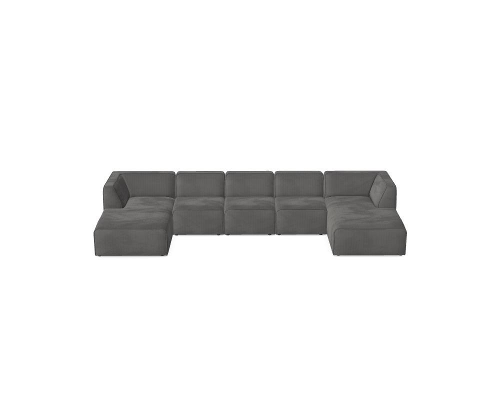 Modulair Sofa Hugg - Jouw gewenste configuratie 6TWABI
